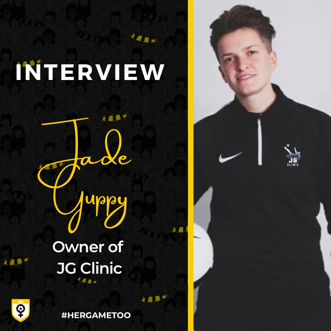 INTERVIEW 🖊️ 

Thank you to @SWright58 for his interview with <a href="/Jadeguppy89/">Jade Guppy</a> about her footballing experiences and her own coaching business, <a href="/JGclinic/">JG Clinic</a> ! ⚽️ 

Read here:  buff.ly/3XjPWUS