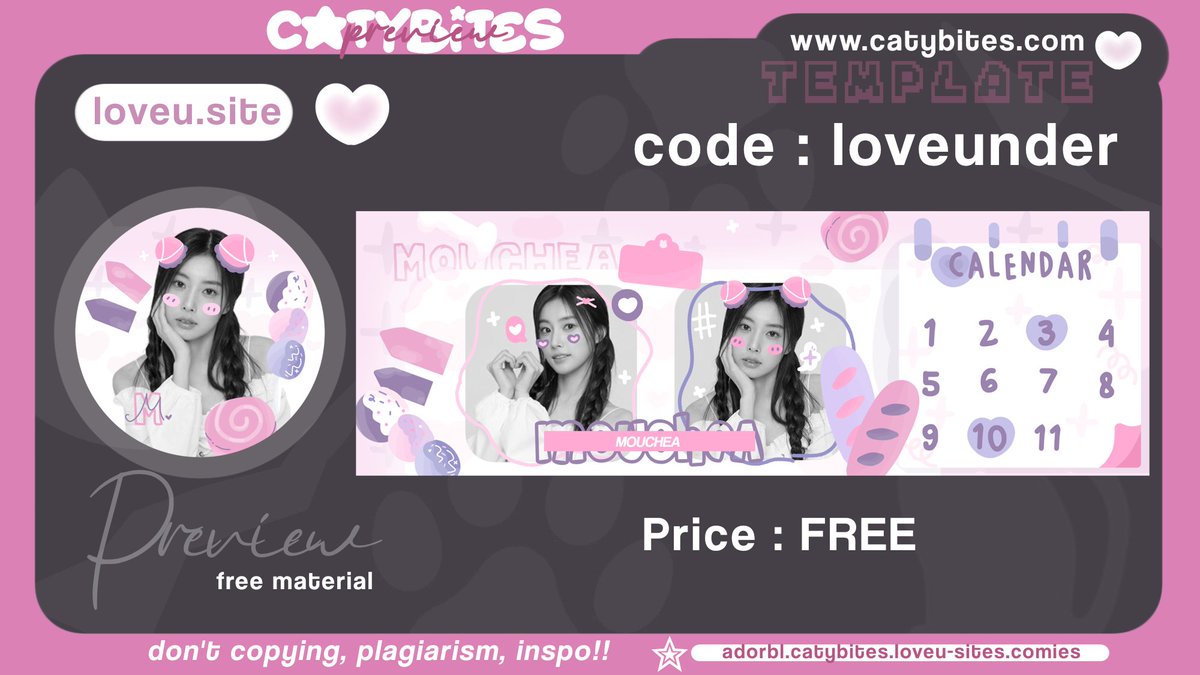 HEYYO! aku mau giveaway -in 1 template layout aku ini. syarat nya :

1. follow @catybites 
2. retweet x.com/catybites/stat…
3. retweet tweet ini

good luck! aku undi secepatnya okiey :3
#zonaba #zonauang #zonajajan