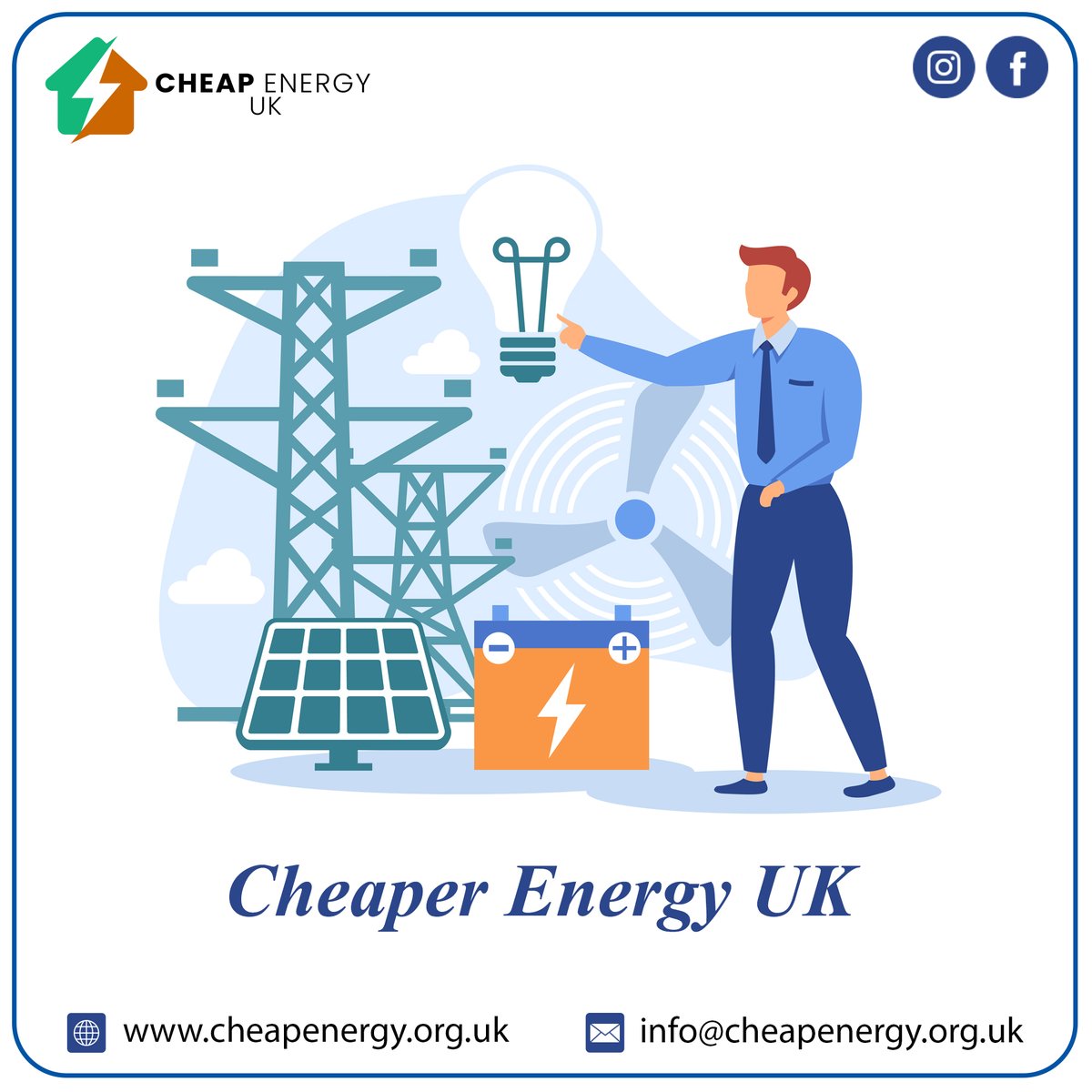 𝘽𝙪𝙮 𝘾𝙝𝙚𝙖𝙥𝙚𝙧 𝙀𝙣𝙚𝙧𝙜𝙮 𝘿𝙚𝙖𝙡𝙨 𝙞𝙣 𝙐𝙆!!

The UK has seen a rapid rise in energy cost that are coming down slightly in July, Cheapenergy UK will still have the best deals to help consumers minimise their energy costs.
#lowerbills #savemoney #energysupplier