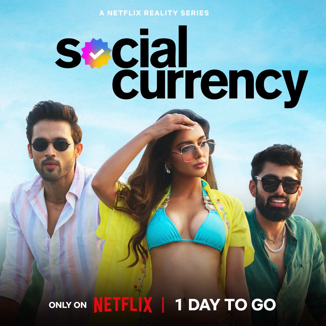 Challenges. Strategy. Drama. 
Witness 8 Influencers fight the ultimate battle 🔥🤳🏻
#SocialCurrency arrives tomorrow.