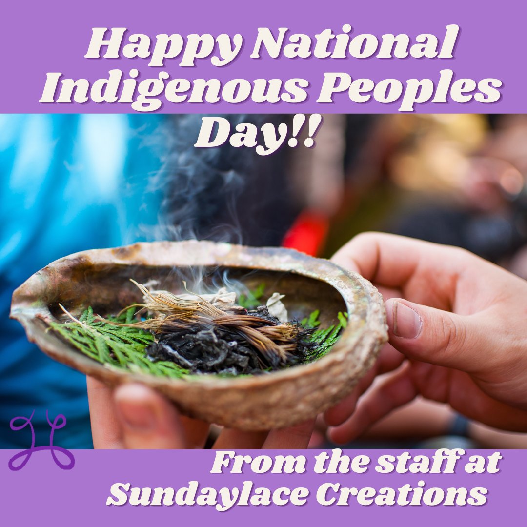 We are closed today to celebrate National Indigenous Peoples Day!

#beadstore #beading #beadedearrings #SundaylaceCreations #beadsupplystore #beadworktiktok #beadingsupplies #beads #beadwork #beadworkers #seedbeads #indigenousownedbusiness 

sundaylacecreations.com