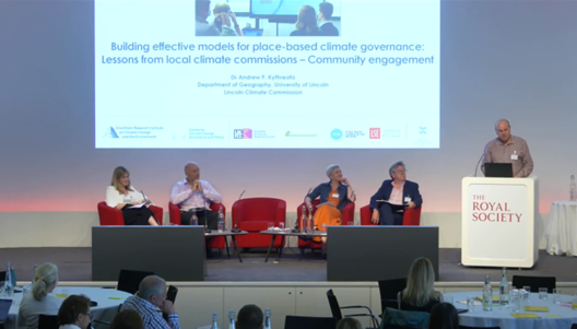 Great to be part of a panel at #PCAN_Conference. <a href="/EdinClimate/">Edinburgh Climate Commission</a> <a href="/SurreyClimate/">Surrey Climate Commission</a> <a href="/YHClimateCom/">Yorkshire & Humber Climate Commission</a> &amp; <a href="/ClimateLincoln/">Lincoln Climate Commission</a> discussing the value of inclusive place-based climate action. #ClimateHopeLincoln <a href="/UoLGeography/">Lincoln Department of Geography</a> <a href="/royalsociety/">The Royal Society</a>  Thanks <a href="/DrCHowarth/">Candice Howarth</a> <a href="/SamFankhauser/">Sam Fankhauser</a> @PCANcities for hosting!
