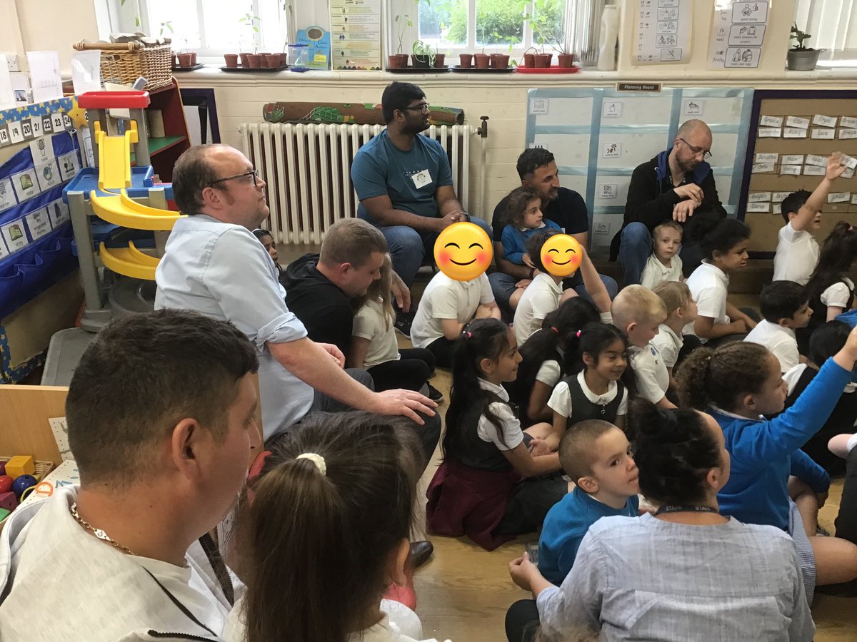 rdpsreception's tweet photo. Thank you to all our male role models! A fantastic afternoon supporting maths and having fun in the classroom. #rdpsbutterflies https://t.co/EdtoF4CN30