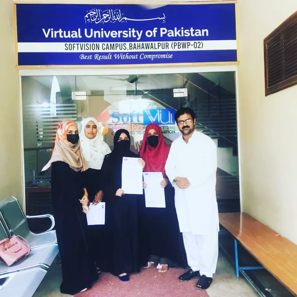softvisionvu's tweet photo. 𝐎𝐮𝐫 𝐒𝐭𝐚𝐫𝐬
𝐕𝐔 𝐒𝐚𝐭𝐞𝐥𝐥𝐢𝐭𝐞 𝐓𝐨𝐰𝐧 𝐂𝐚𝐦𝐩𝐮𝐬
We CONGRATULATE of Our Passout Students 
1. Ms. Rabia Batool  
2. Ms. Z- ASGHAR
3. Ms. AQSA RAMZAN
4. Ms. SABEEHA ABBAS
on getting a pass-out/degree  https://t.co/VKyBbgvxfx.  from the VU in Session Fall-2022. https://t.co/8Fak43cyJC