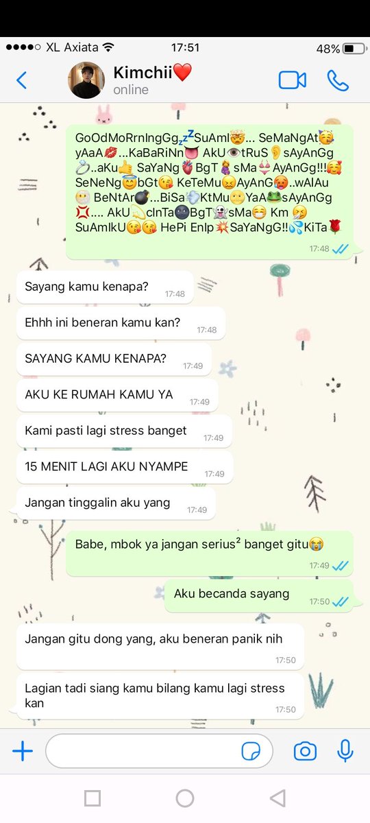 veisru's tweet photo. Respon laki-laki das saat dapat pesan dari kamu! - by veisru
-GoOdMoRrnIngGg๐คSuAmI๐คฏ... SeMaNgAt๐ฅณyAaA๐...KaBaRiNn๐
AkU๐tRuS๐sAyAnGg๐..
#DutyAfterSchool #DutyAfterSchoolAU #Ilha #Kimchi #Taeman #Jangsoo #Younghoon #AU https://t.co/uRcgJiMBJI