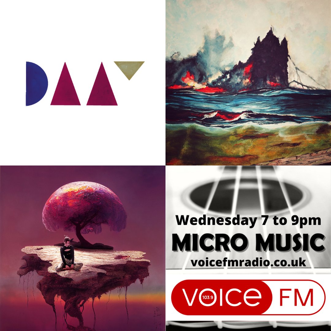 Micro Music (@music_micro) on Twitter photo Brilliant new music!😎
Weds 7-9pm <a href="/voicefmradio/">Voice FM Radio</a> voicefmradio.co.uk
New this week:
Amaya and the Echoes - The Fall
<a href="/niimusicuk/">niiii</a> - Accident Prone
SLÖZA - Cherry Tree
<a href="/WeatheredMan/">WeatheredMan Music</a> - Get Out Of My Way
<a href="/CauseDistress/">A Cause In Distress</a> - …Asleep
<a href="/daayband/">DAAY</a> - Top Heavy
<a href="/WHTFTHRS/">Whitefeathers</a> - She broke the sun Brilliant new music!😎
Weds 7-9pm <a href="/voicefmradio/">Voice FM Radio</a> voicefmradio.co.uk
New this week:
Amaya and the Echoes - The Fall
<a href="/niimusicuk/">niiii</a> - Accident Prone
SLÖZA - Cherry Tree
<a href="/WeatheredMan/">WeatheredMan Music</a> - Get Out Of My Way
<a href="/CauseDistress/">A Cause In Distress</a> - …Asleep
<a href="/daayband/">DAAY</a> - Top Heavy
<a href="/WHTFTHRS/">Whitefeathers</a> - She broke the sun