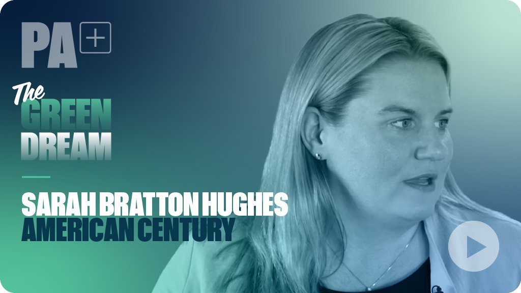 PortfAdviser's tweet photo. In a visit to London, New York-based Sarah Bratton Hughes, head of sustainable investing at @AmericanCentury, dispells the myths around the anti-ESG rhetoric in the US highlighting the progress Texas is making in the renewables transition.
👉 https://t.co/hgbdaZDcYj
#paplus https://t.co/FXIeAVWUlN
