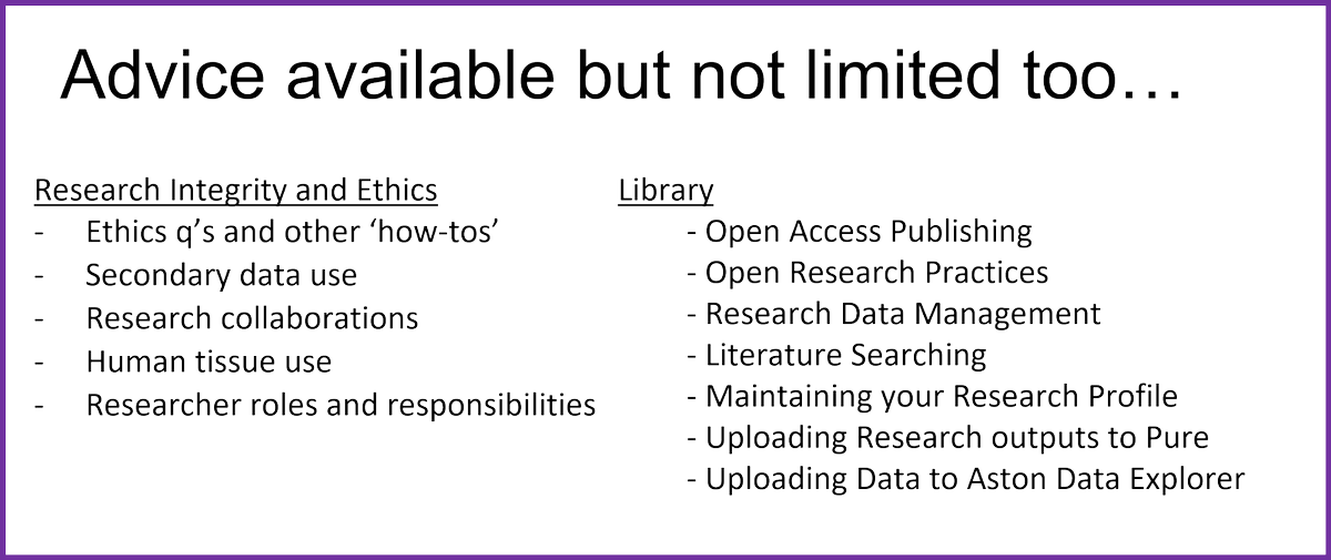 Open Research at Aston tweet media