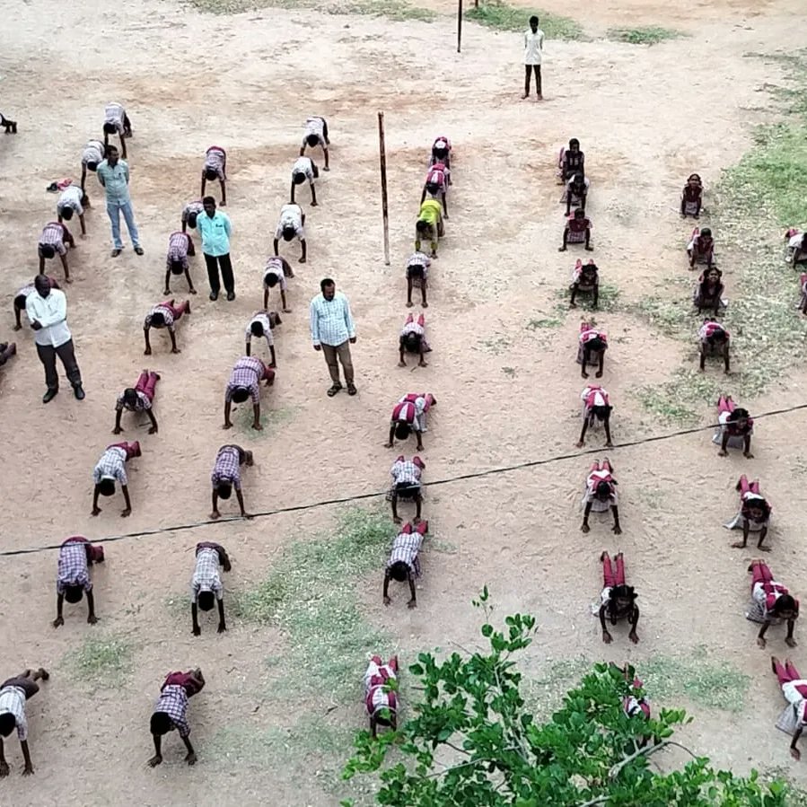 sevapatham's tweet photo. #YogaDay by #sevapathamfoundation https://t.co/Nn4kyKdue4