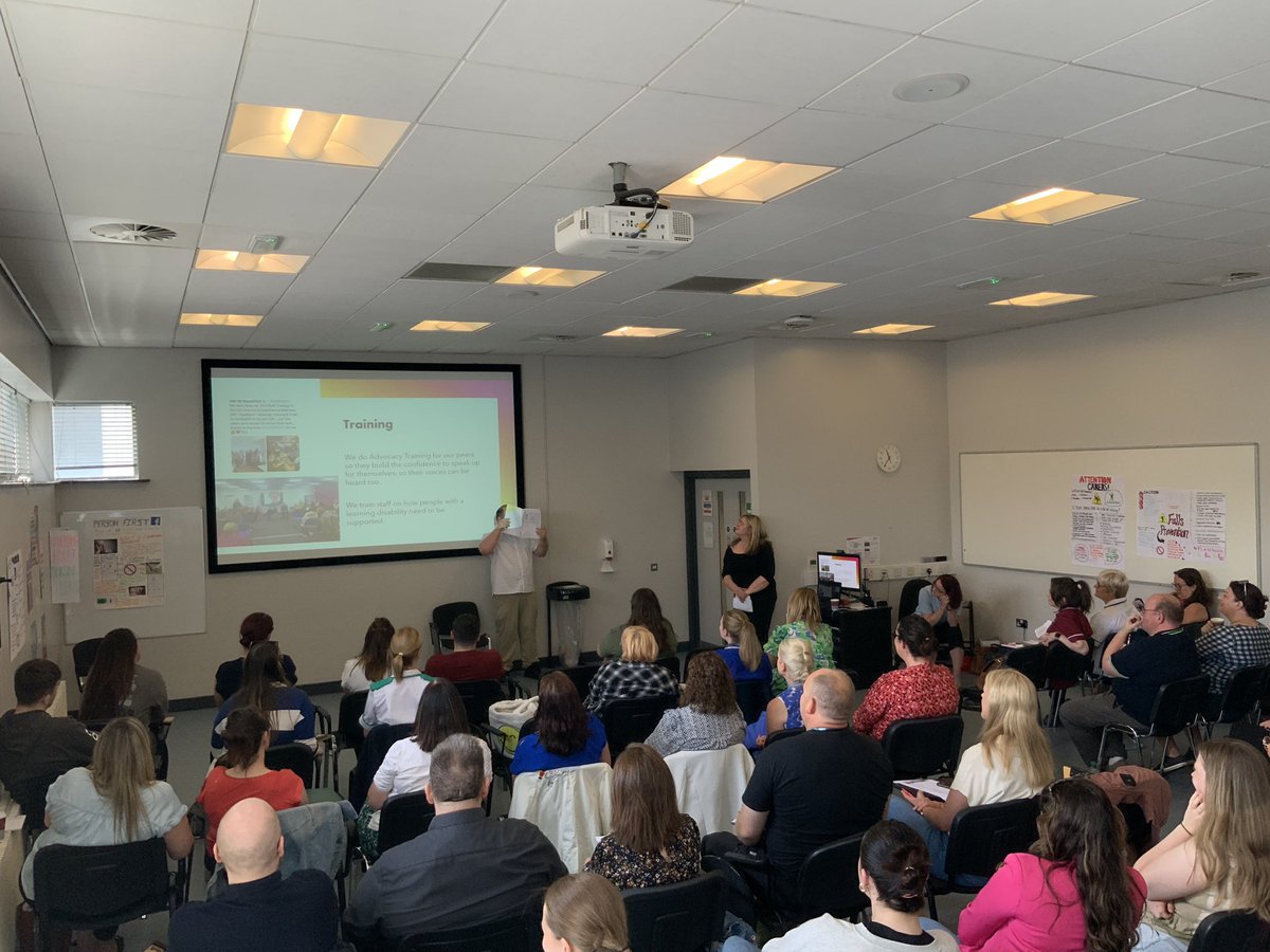 📣 Amazing presentation from @arcni_teamTILII talking about lived experience and advocacy for people with learning disabilities…we are listening 📣 #LDWeek23 #LDWeek2023 @QUBSONM @88tgreene @AilishMeel @paulfmca @LDNursesNI @NIPEC_online