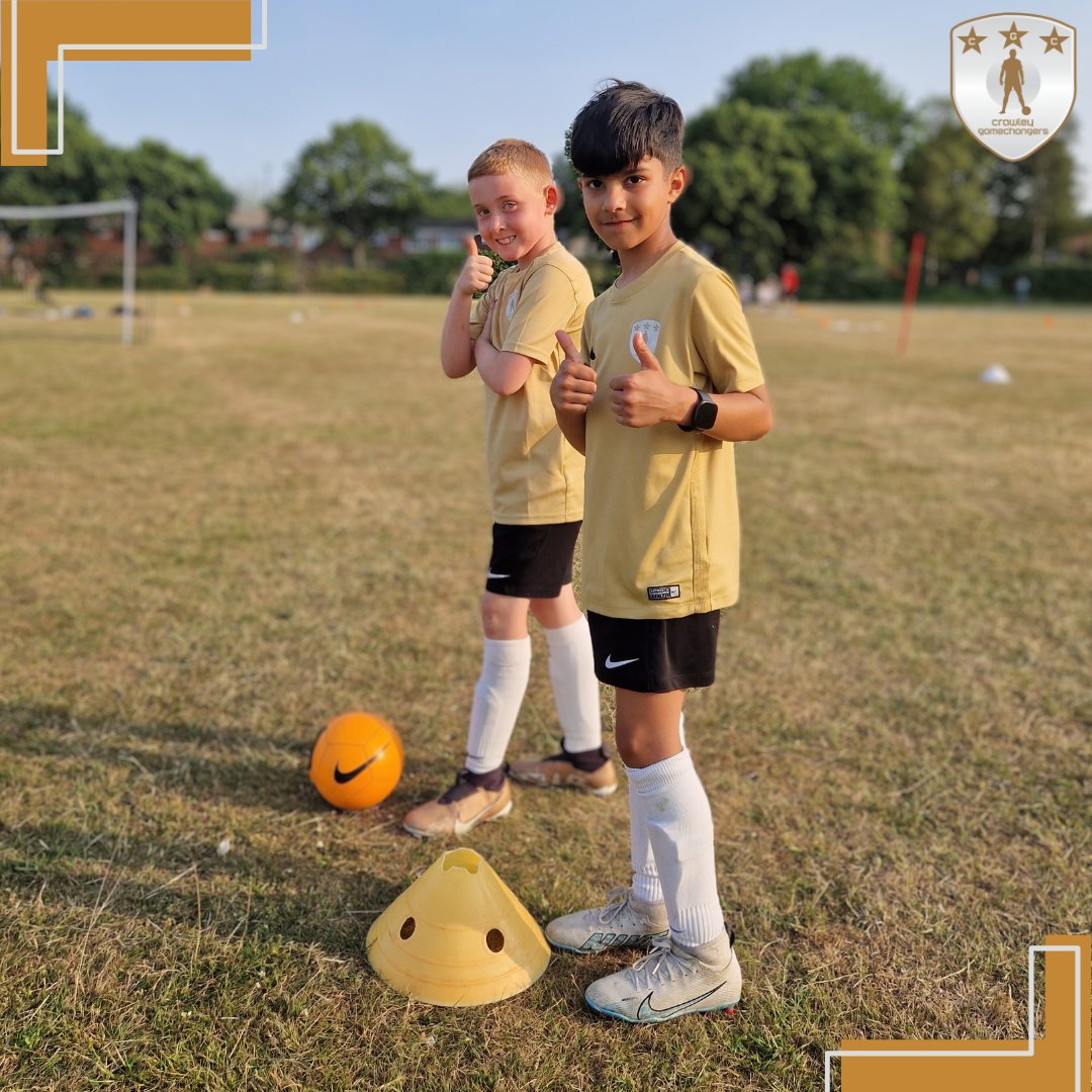 Two thumbs up for a summer full of football thrills! Turning up the heat and enthusiasm with our Gamechangers ⚽🌞

#GetInvolved