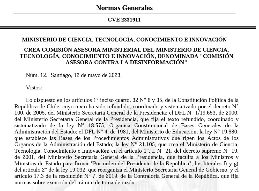 dar_mol's tweet photo. El PC inició su asalto a la libertad de expresión y el derecho a la información.
@camila_vallejo crea la "Comisión asesora contra la desinformación"
Su conclusión es previsible, la anhelada ley de medios de la Izquierda, con la que impedirán la difusión de noticias "inapropiadas" https://t.co/2qXfi9Co7e
