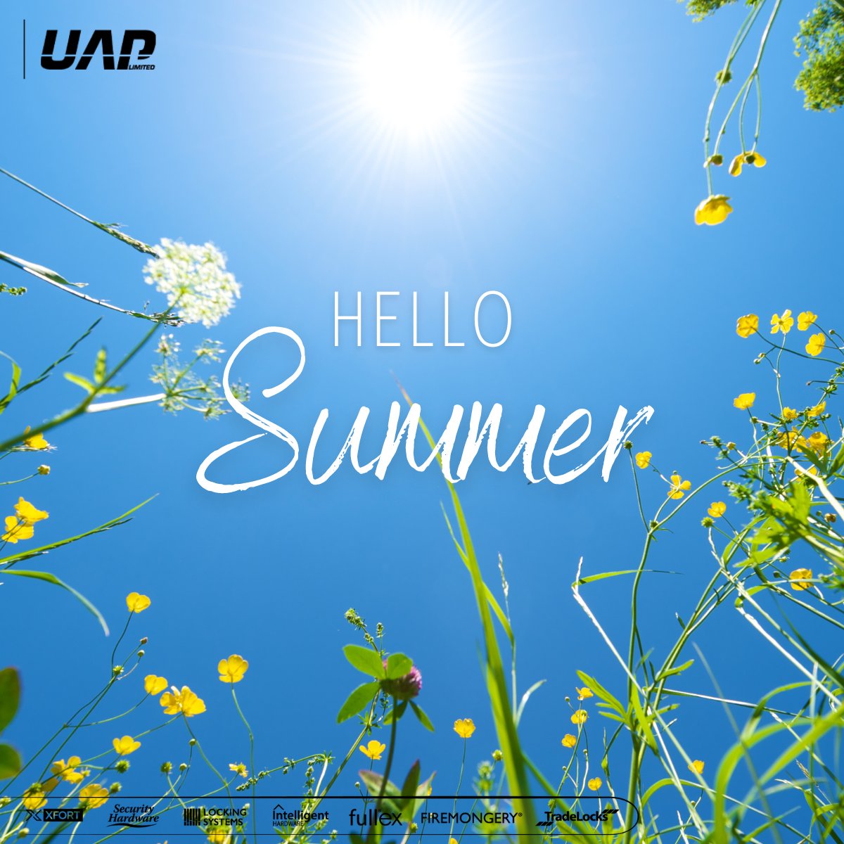 UAP_Limited's tweet photo. The warm weather has arrived. Wishing you a great start to the Summer season on the longest day of the year. Happy Summer Solstice from the UAP group! ☀️
#SummerSolstice #Summer2023 #UAP #Fullex #Firemongery #LockingSystems #Firemongery #SecurityHardware #doorhardware #security https://t.co/ca5E55Vcgl