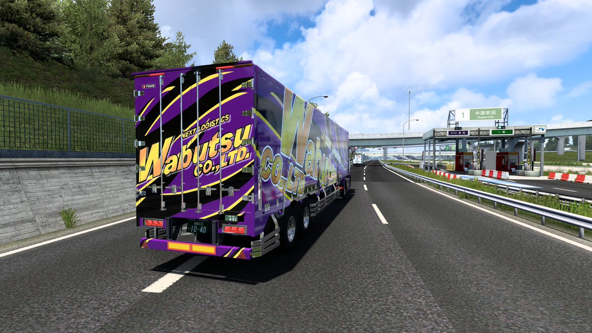 starforce1128's tweet photo. Wabutsu再現シリーズ
Modeling : 整備士さん
Skin : starforce1128
#ETS2 #wabutsu #SCANIA #ETS2jp
紫のスカニアです
こまめなグラデーションがあちらこちらにあり、制作者を悩ませます😓 https://t.co/yT73WC3Chg