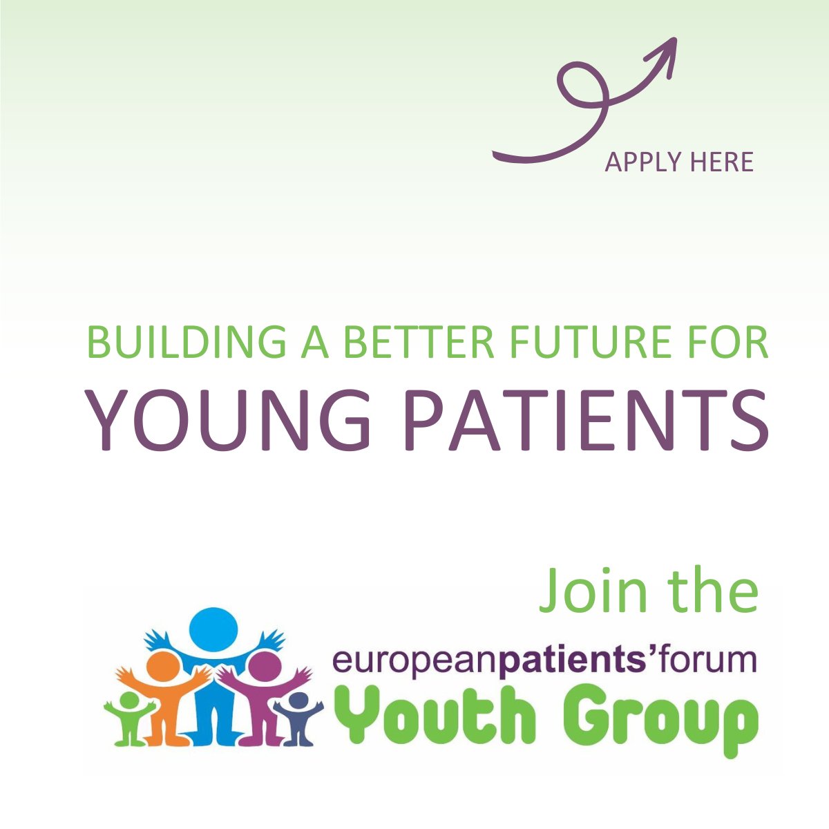 European Patients' Forum (@eupatientsforum) on Twitter photo ✅Are you a #youngpatient advocate?
✅Are you between the ages of 18 and 29?
✅Are you passionate about building a better future for young patients?
Then you may want to consider joining <a href="/epfyouthgroup/">EPF Youth Group</a>! #Applications remain open until 31 July.
➡️bit.ly/3peL5ru ✅Are you a #youngpatient advocate?
✅Are you between the ages of 18 and 29?
✅Are you passionate about building a better future for young patients?
Then you may want to consider joining <a href="/epfyouthgroup/">EPF Youth Group</a>! #Applications remain open until 31 July.
➡️bit.ly/3peL5ru