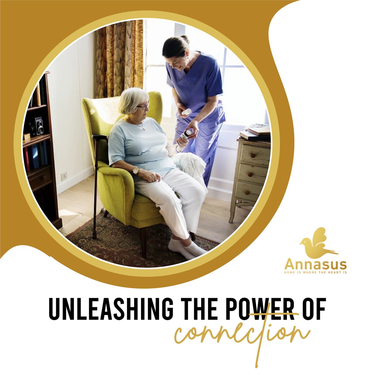 Loneliness should have no place in the lives of older adults. Our companion care services prioritize fostering meaningful connections, bringing joy and companionship into the daily lives of our clients.

#PowerOfConnection #CompanionshipMatters #MeaningfulRelationships #annasus