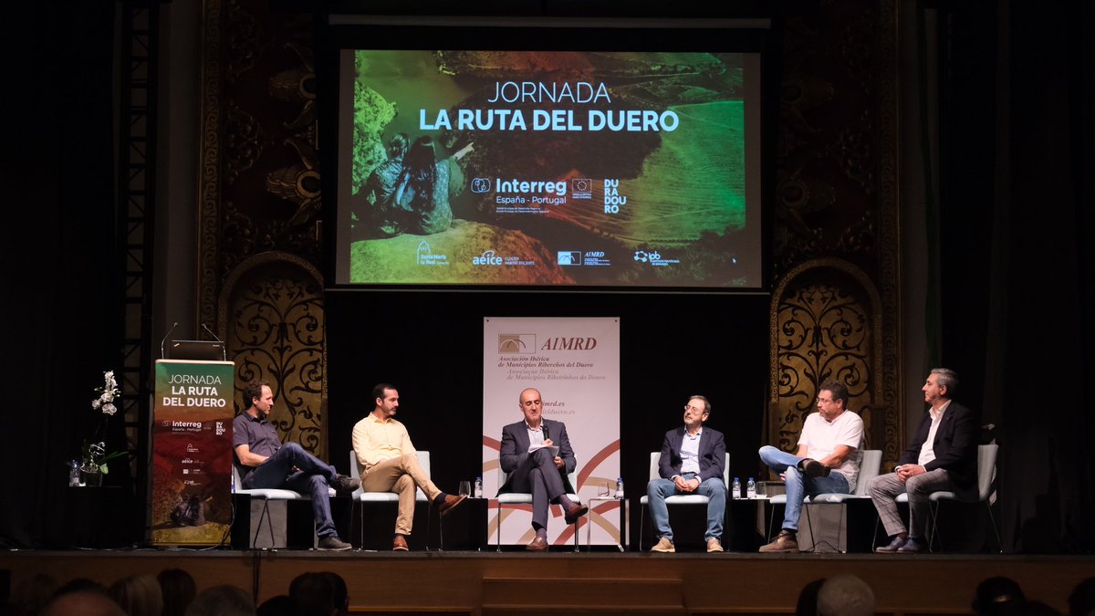 La potencialidad de la ruta hispano-lusa del Duero de la mano de David Larrosoaña, Nuno Amaral, Mario César San Miguel, José María Sopeña, Benigno Garrido y Jesús Rivas.

More info at rutadelduero.es

#DuraDouroEU #AIMRD