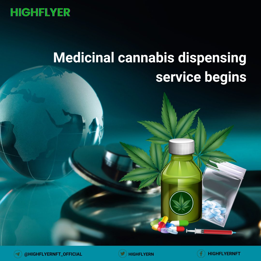HighflyerN's tweet photo. Exclusive medicinal cannabis dispensing service for prescription holders on the Isle of Man attracts great interest from patients, indicating a growing demand for alternative healthcare solutions  

Source: https://t.co/JBgLrbLk13 

#Highflyer #ThaiNFT #Cannabis #Blockchain https://t.co/6ZC7o2YC5J