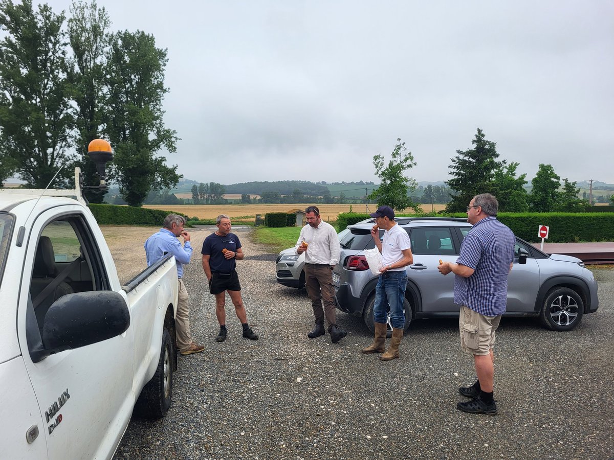 Belle visite ce matin de <a href="/Hpdamgaard/">Hans D Poulsen</a>