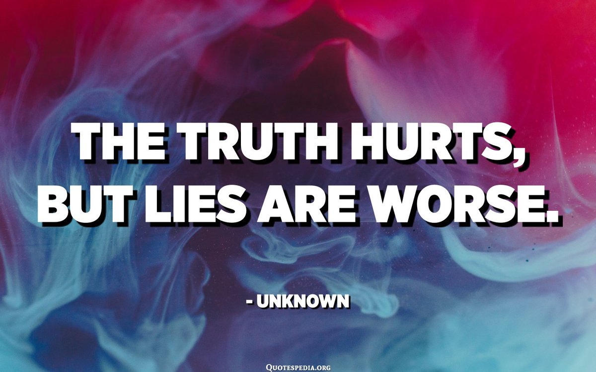 DWConnections's tweet photo. Make it a Wonderful Wednesday for you &amp; those around you!

Truth hurts once but a lie hurts every day. -Luiz Silva https://t.co/Q1B5CsymoF