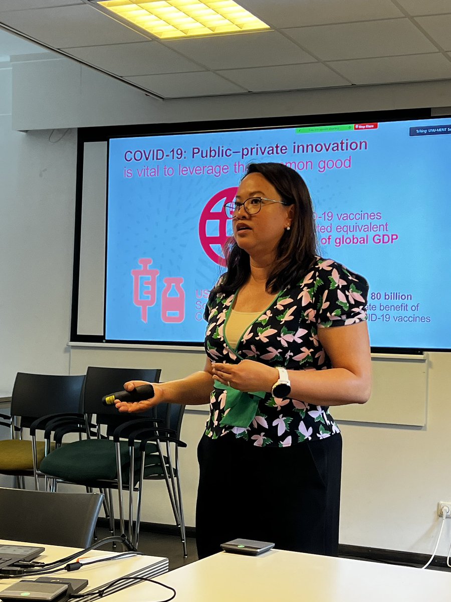 UNUMERIT's tweet photo. “In the US we see sustainability policies as a result of the Paris agreement. India and China promised the same. The problem, however, is that patent applications for climate-related technologies have stagnated”

@WIPO expert Hamdan-Livramento discusses #WIPR2022 at @UNUMERIT https://t.co/q17UR2QgvZ