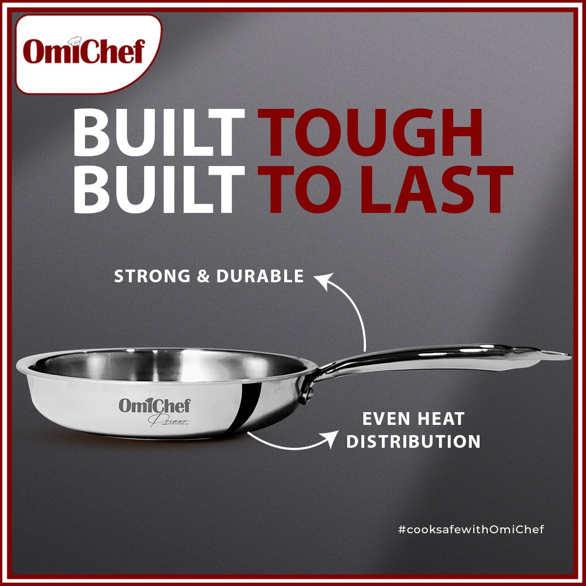 OmichefCookware's tweet image. Omichef Primax: Where durability meets elegance! Cookware designed to last a lifetime.
Visit our website:- omichef.com

#triply #triplycookware #triplystainlesssteelcookware #stainlesssteel #frypan #cookware #cook #kitchenutensils #utensils #post #built #strong