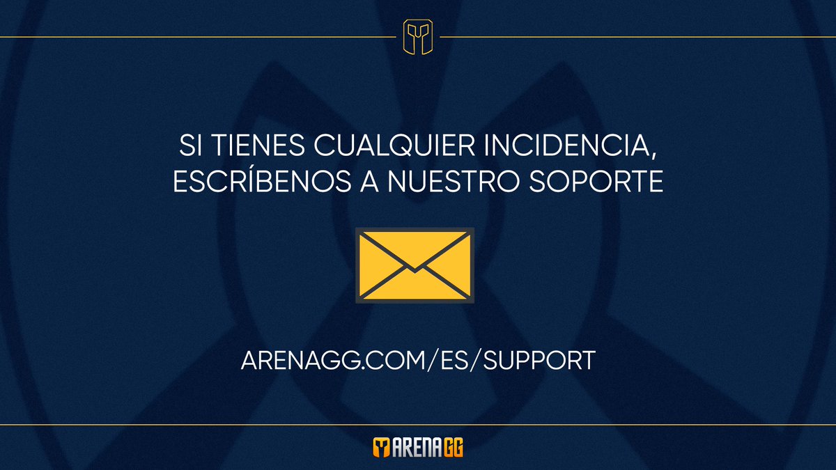 Si tienes cualquier duda sobre ArenaGG, no dudes en contactar con nosotros a través de nuestro soporte. 

¡Te atenderemos encantados! ✨

➡️arenagg.com/es/support