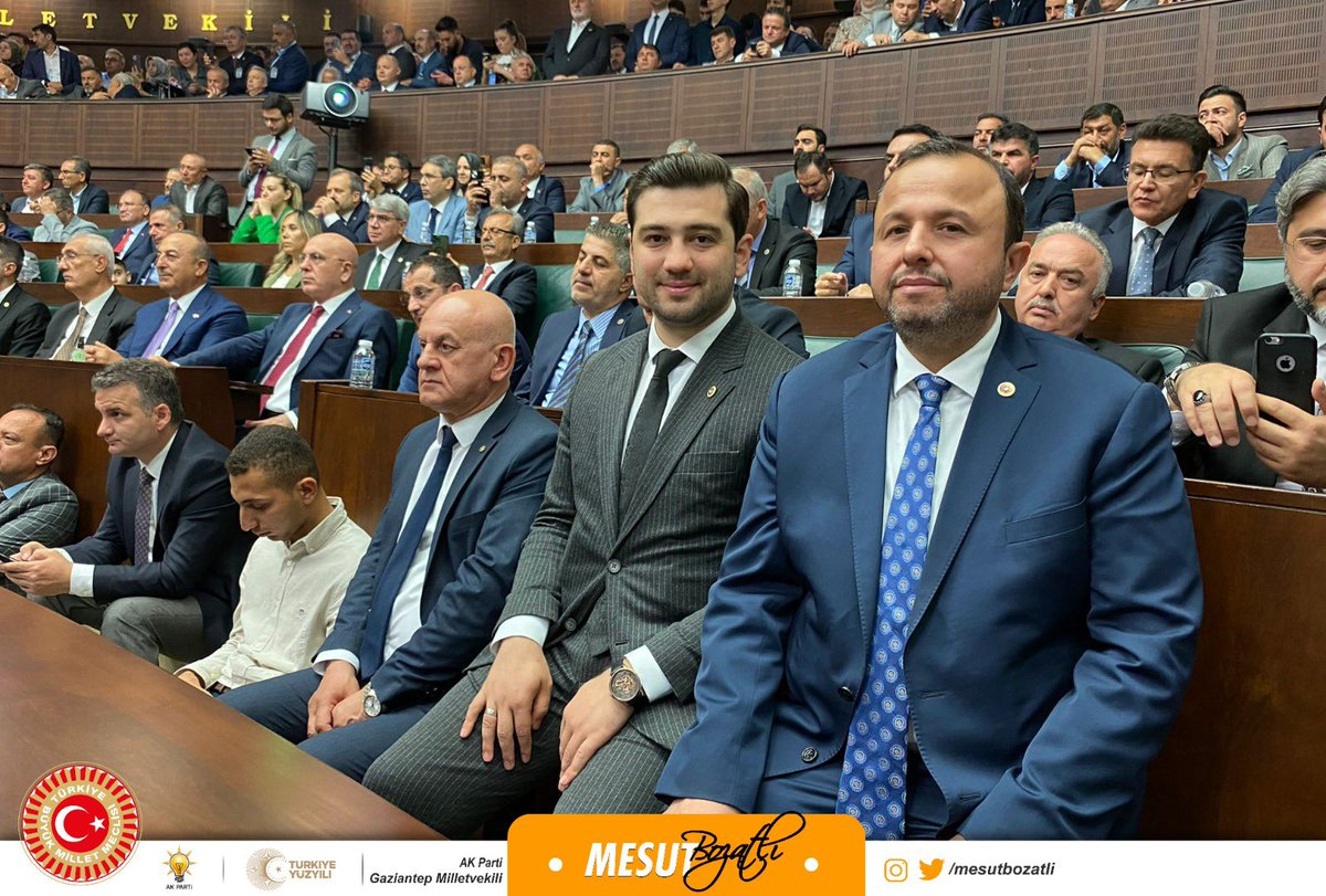 mesutbozatli's tweet photo. Cumhurbaşkanımız liderliğinde 28. Dönemin ilk grup toplantısına iştirak ettik . Bir kez daha Cumhurbaşkanı seçilen Liderimiz Genel Başkanımız Sayın @RTErdogan'ı tebrik ediyor, bizleri 28. dönem milletvekilliğine layık gören Gaziantep’li hemşehrilerim başta olmak üzere aziz milletimize teşekkürlerimi sunuyorum.