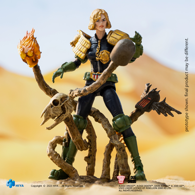 Judge Dredd – Judge Anderson vs The Dark Judges Figure Set by Hiya Toys #toyark #actionfigures toyark.com/2023/06/21/jud…