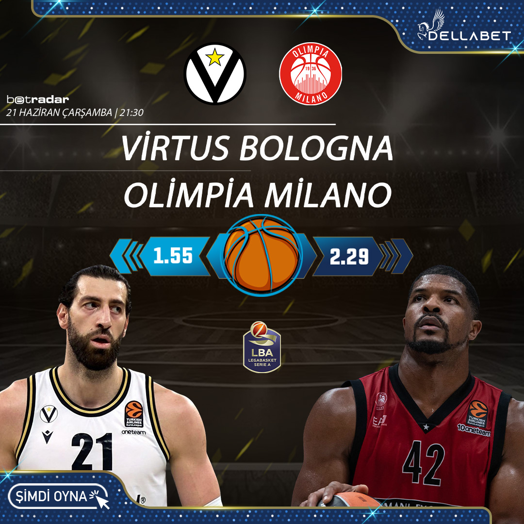 🪶 Sevinçten Havalara Uçuran Oranlar Sadece #Dellabet'te!

🗣 #VirtusBologna x #OlimpiaMilano

⚽️ %100 Spor Hoşgeldin Bonusu!

⚽️ %15 Anlık Spor Nakit İade!

🚨 50 TL Deneme Bonusu

⏰ %30 Gece Tayfası Bonus