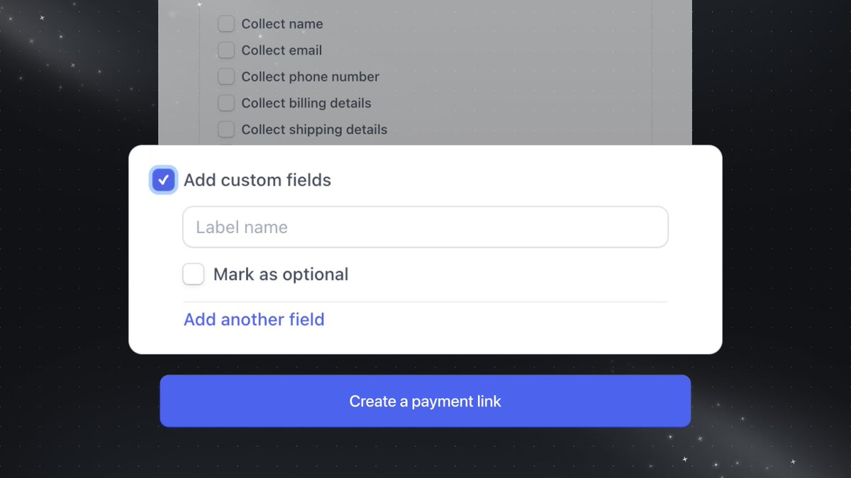 Copperx on Twitter "🆕 Custom field support Collect specific customer