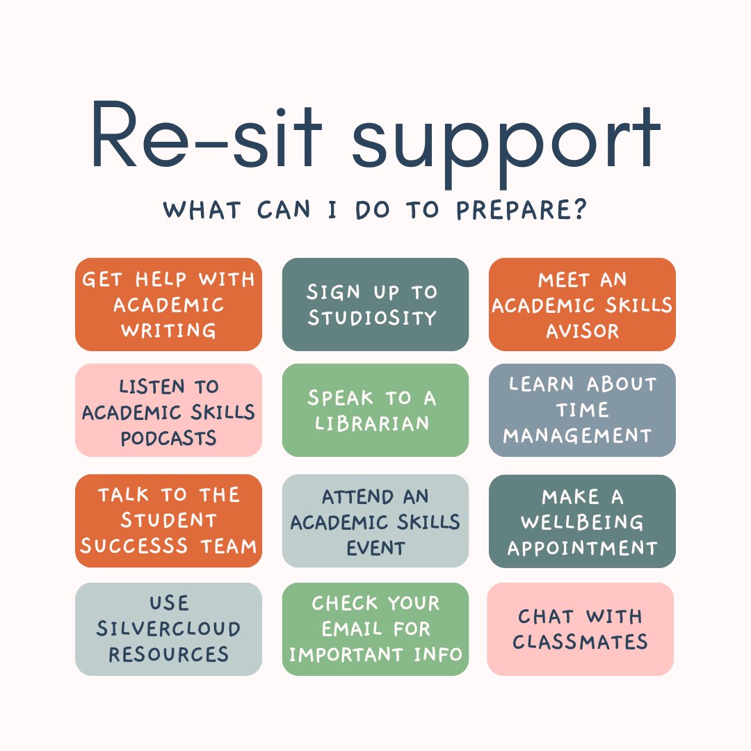 Got resits on your mind? There is help available! Log into the Student App to see links for useful support, advice, resources, as well as links to make appointments to speak with someone should you need to. tinyurl.com/ResitSupportUW…