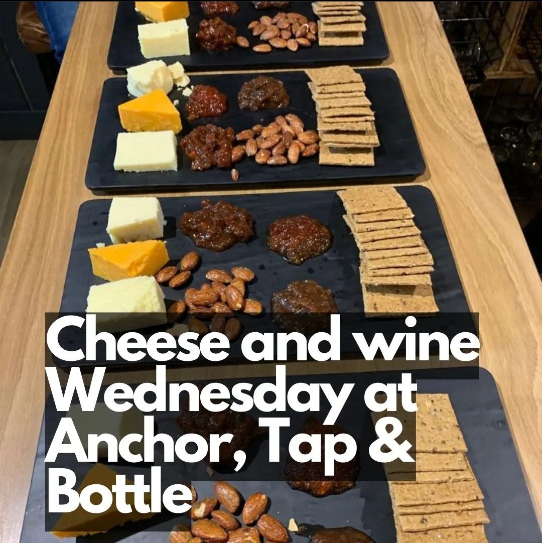 Free cheeseboard with any bottle of wine this evening in The Anchor #freecheese #cheeseandwine #shoplocal #croxleygreen #watford #rickmansworth #Chorleywood