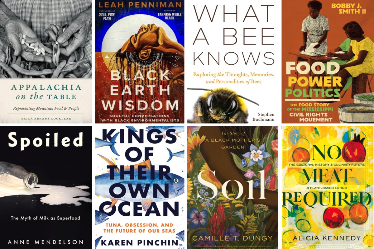 CivilEats's tweet photo. As summer kicks off, we recommend 31 new food and farming books. https://t.co/PTbmnMvACs https://t.co/SZ5JoOAXIY