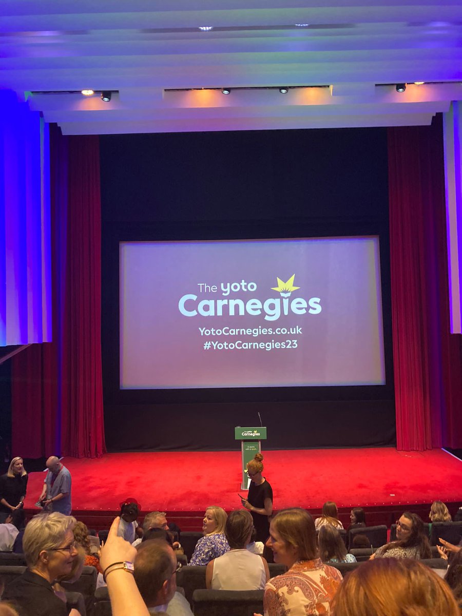 Delighted to be invited to this year’s #YotoCarnegies23!