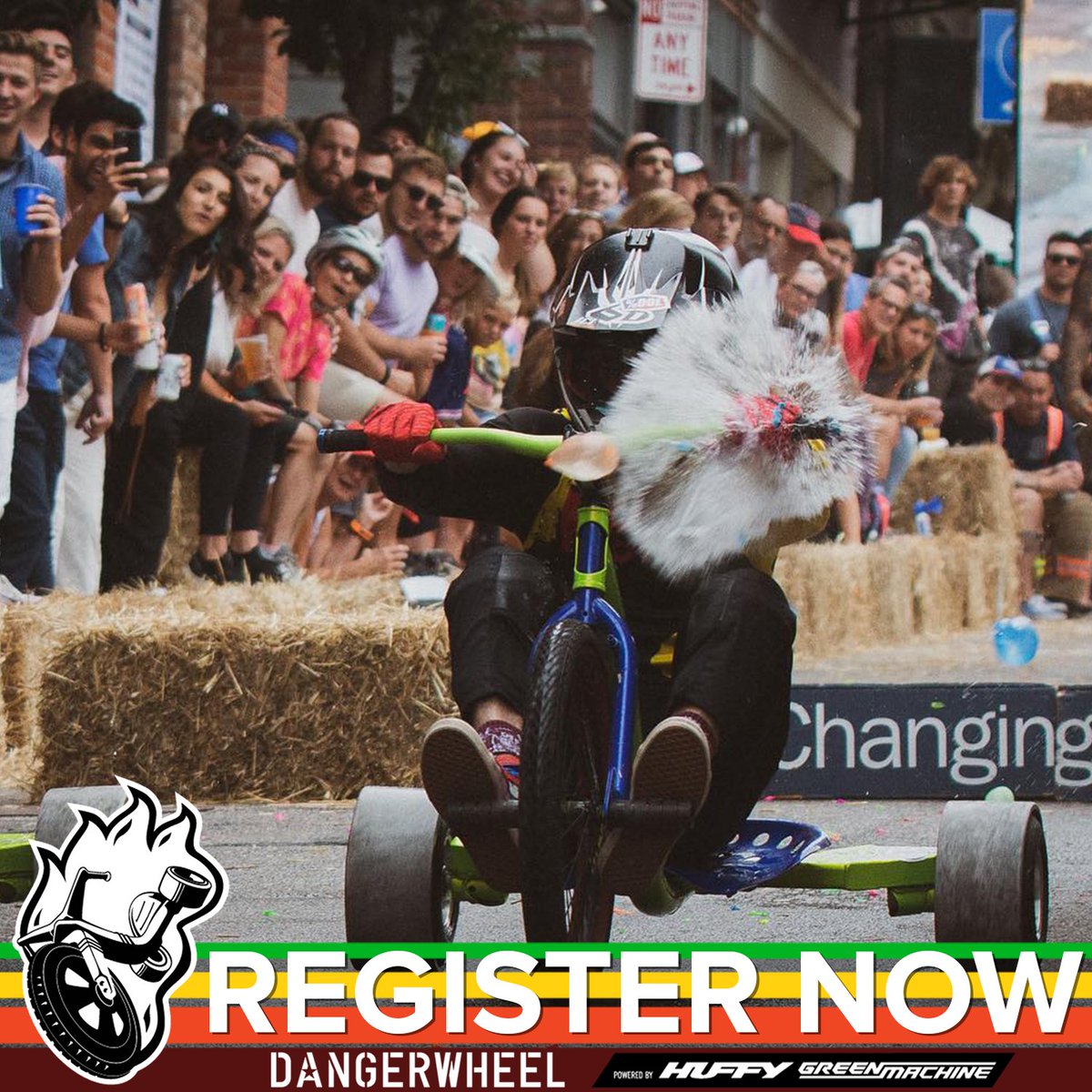 HuffyBicycles's tweet photo. Experience the thrill of downhill racing in Cincinnati, OH! Will we see you at this year's @dangerwheel event? 😎 Mark your calendars for July 29, 2023 and register now! 🔥
#DangerWheel #Cincinnati #LiveTheRide #Huffy #HuffyBikes #CincinnatiOH https://t.co/fidg25WZp4