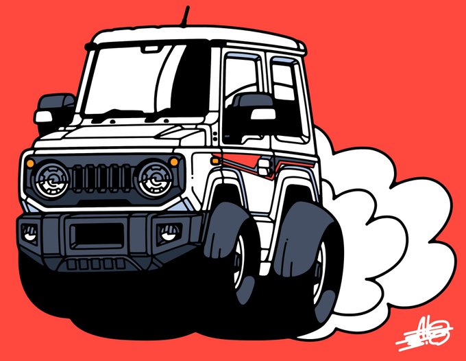 「signature truck」 illustration images(Latest)
