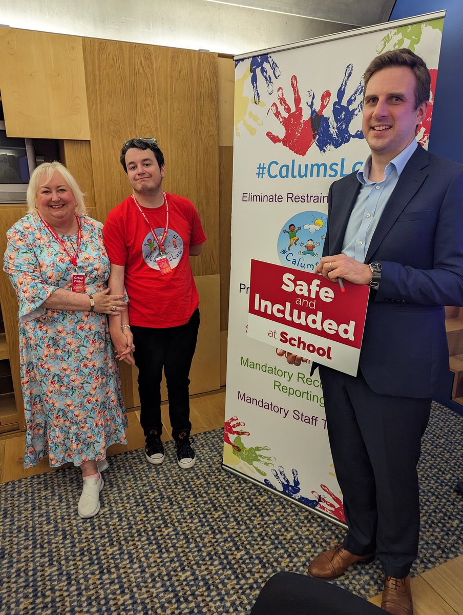MorrisonBeth's tweet photo. I would really appreciate more followers. 

I am determined to Eliminate the misuse of Restraint and Seclusion for all children in all settings all over the UK.

Please support #CalumsLaw 

Our children deserve better.

It's the right thing to do.

Protect children IN LAW https://t.co/iQ6pWZnWMP