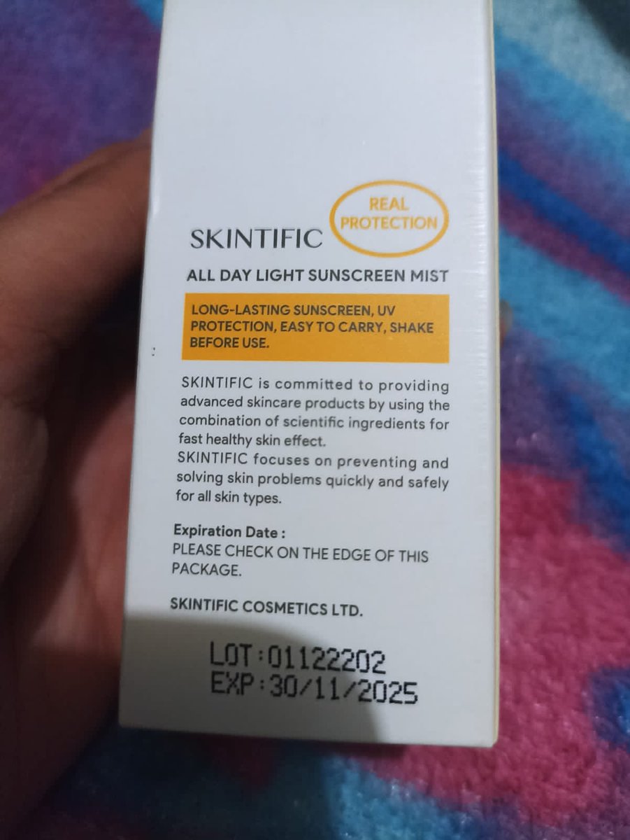 mowrkle's tweet photo. WTS Skintific sunscreen mistt
Baru dipake 3x 
harga 40k ajaa 
exp November 2025
dijamin orii 
dijual karenaa gak cocokk
dom JKT
#zonauang
#Zonajajan 
#wtsskintific
#wts
#sunscreenmist
#skintific https://t.co/ez5pFZrn7p