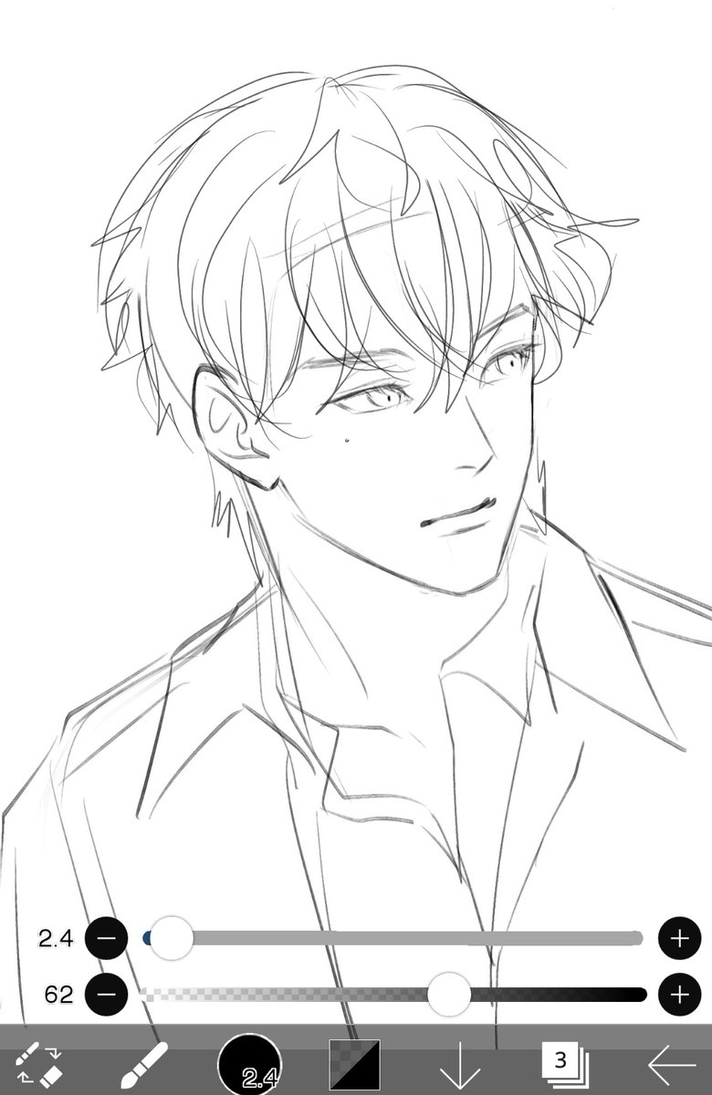 <a href="/artistsbase/">Artist’s Base</a> emang yah, gambar rambut cwok susah banegt😔