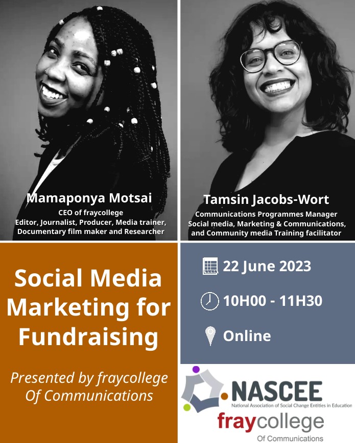 We are excited to have the team from fraycollege delivering NASCEE’s learning event. Meet our speakers and join us on Thursday, 22 June 2023.

Register here: docs.google.com/forms/d/e/1FAI…

#NASCEE
#learning