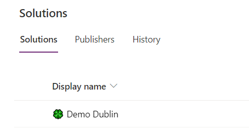 matzzt's tweet photo. Breaking news! Just found out by accident that Emojis are supported in solution names 🙀🎉 

Greetings from Dublin #EPPC23 🍀

#PowerPlatform #PowerAddicts https://t.co/cis0XnsAfW
