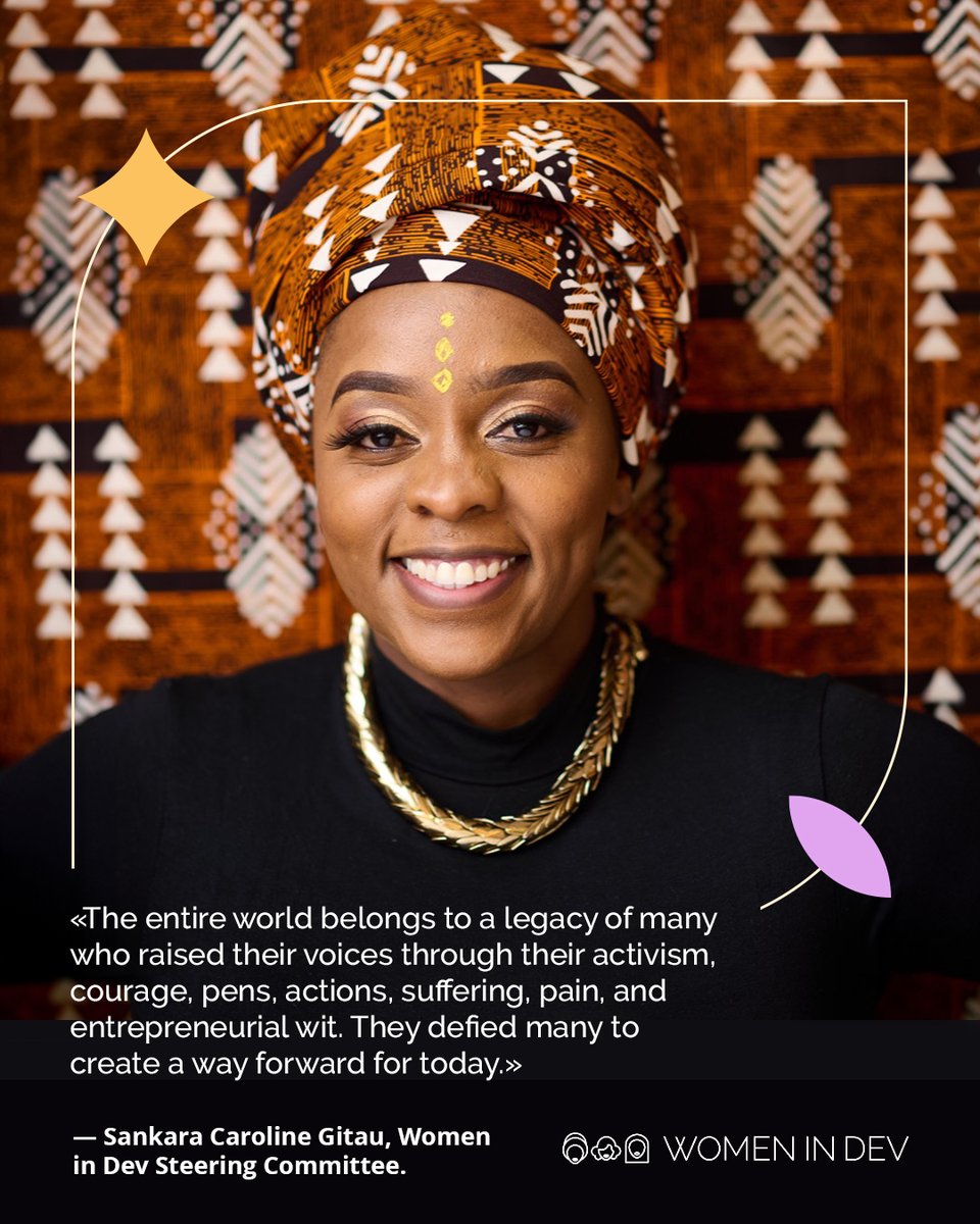 "The entire world belongs to a legacy of many who raised their voices through their activism, courage, pens, actions, suffering, pain, and entrepreneurial wit. They defied many to create a way forward for today."

- Reflections on #Juneteenth, <a href="/SankaraCaroline/">SankaraC</a>, Women in Dev SC