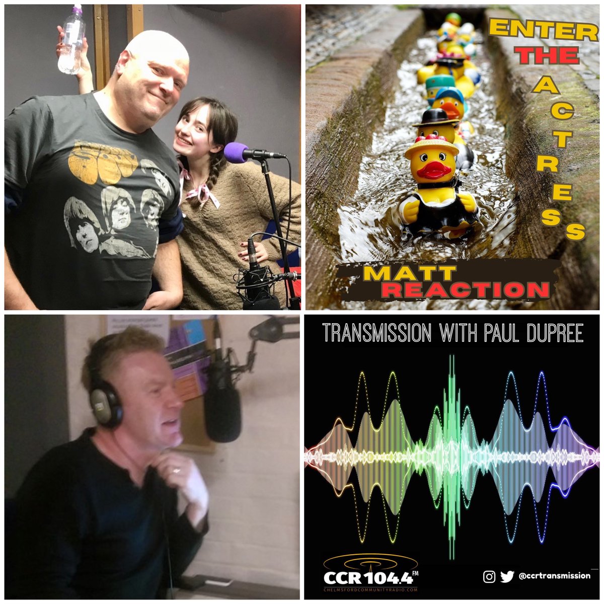 Paul Dupree (@csrtransmission) on Twitter photo Tonight's show, singer/songwriter Evy Frearson is my live guest + new music from Projëkt In Sound, Matt Reaction and Greene.
And our first milestone guest appearance from 8 years of over 1000 guests. This week, first ever guest @FaylonBiryani from 2015
8.30pm <a href="/ChelmsfordCR/">CCR Online & 104.4FM</a> Tonight's show, singer/songwriter Evy Frearson is my live guest + new music from Projëkt In Sound, Matt Reaction and Greene.
And our first milestone guest appearance from 8 years of over 1000 guests. This week, first ever guest @FaylonBiryani from 2015
8.30pm <a href="/ChelmsfordCR/">CCR Online & 104.4FM</a>