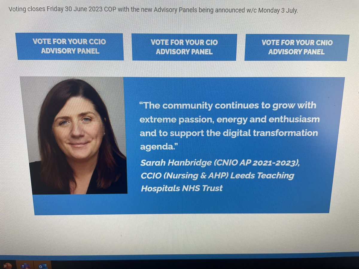 DHCNIO's tweet photo. @DHCNIO @DHCCIO @HealthCION @digitalhealth2 @DHSummerSchools 🍀🤞#VotingEnds 30/06/2023 https://t.co/SQzgVuP8oI