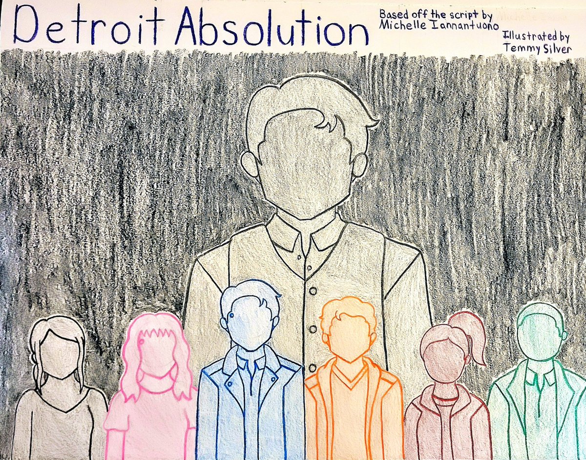 TemmySilverArt's tweet photo. Guess what, Octopunk Media inspired me to make art again. Future comic pages will be up on my Tumblr, @temmysilver 
#OctopunkMedia #DetroitAbsolution https://t.co/NGUTHlP57W