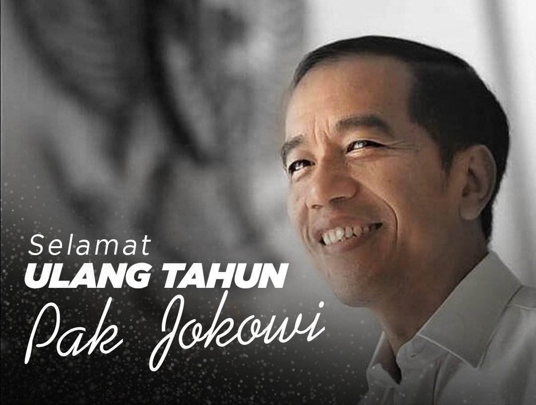 Happy Birthday Mr. President Joko Widodo 