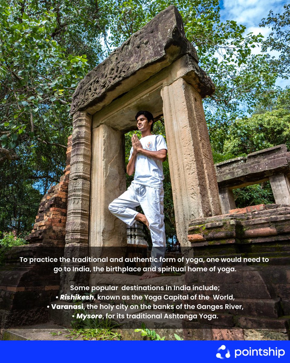Happy International Day of Yoga! 🧘 Here is a brief history and where you can learn the traditional and authentic form of yoga in India 🕉️

#InternationalDayofYoga2023 #Yoga #InternationalDayofYoga