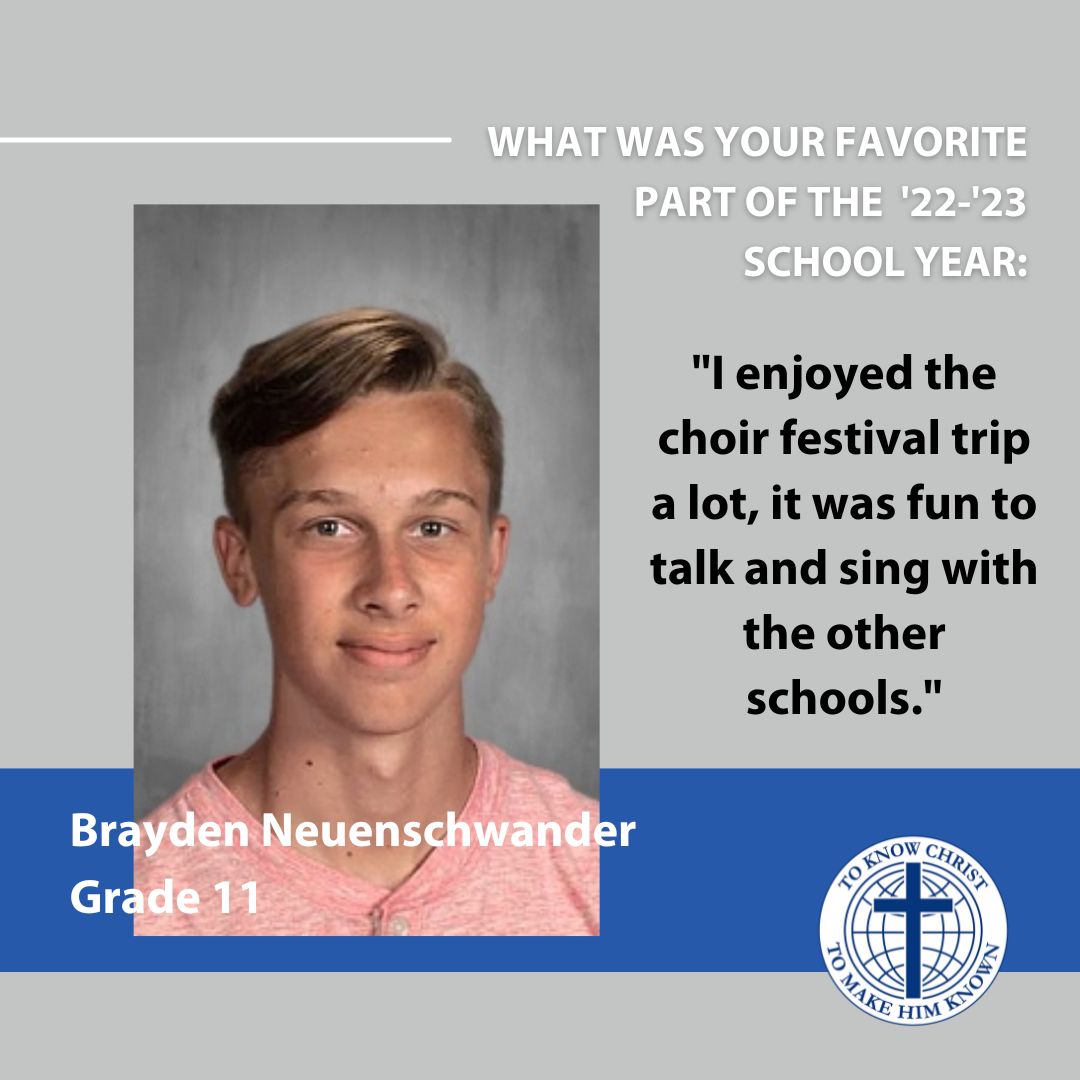 CCS_Comets's tweet photo. We asked our students what their favorite part of the 2022-2023 school year was, and this is what they said!
#christianeducation #privatechristianschool #privatechristianeducation #enrollingnow #holmescountyohio #waynecountyohio #starkcountyohio https://t.co/07LmvhJW87