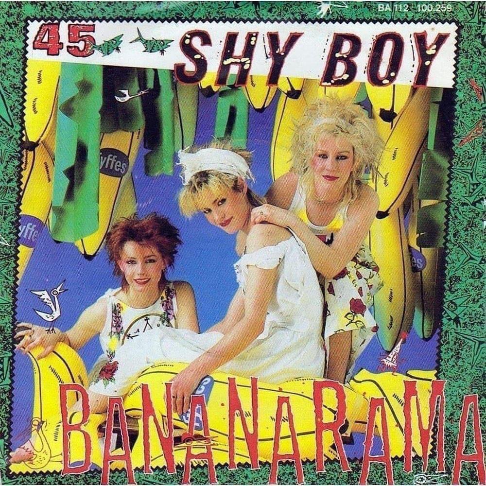 Happy anniversary to Bananarama’s single, “Shy Boy”. Released this week in 1982. #bananarama #shyboy #deepseaskiving #siobhanfahey #saradallin #kerenwoodward #faheydallinandwoodward 🍌🍌🍌